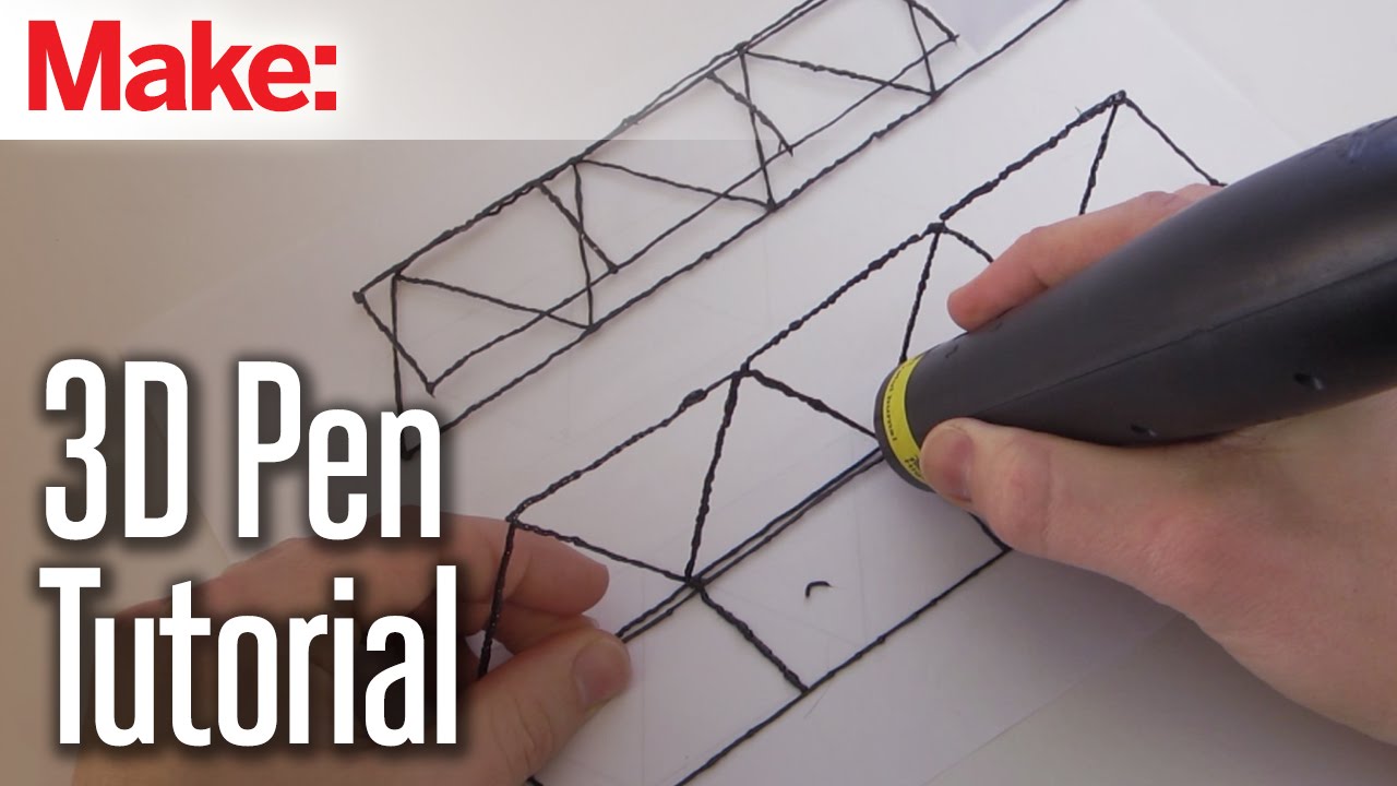 [해외콘텐츠] 3D Printing Pen Tutorial